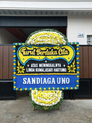 Papan Bunga Duka di Kesamben